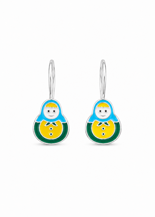 Little Matryoshka-925 Sterling Silver