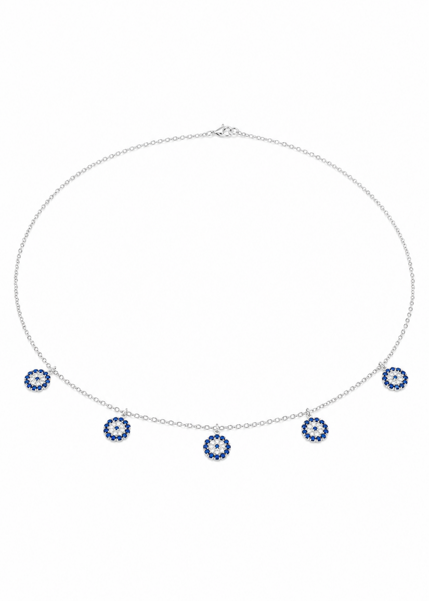 Evil Eye Charm-925 Sterlıng Sılver