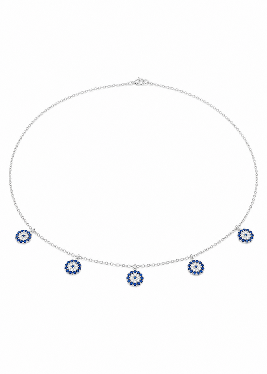 Evil Eye Charm-925 Sterlıng Sılver