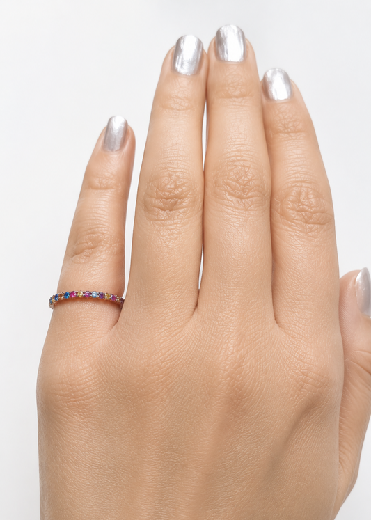Aurora Rainbow-925 Sterling Silver