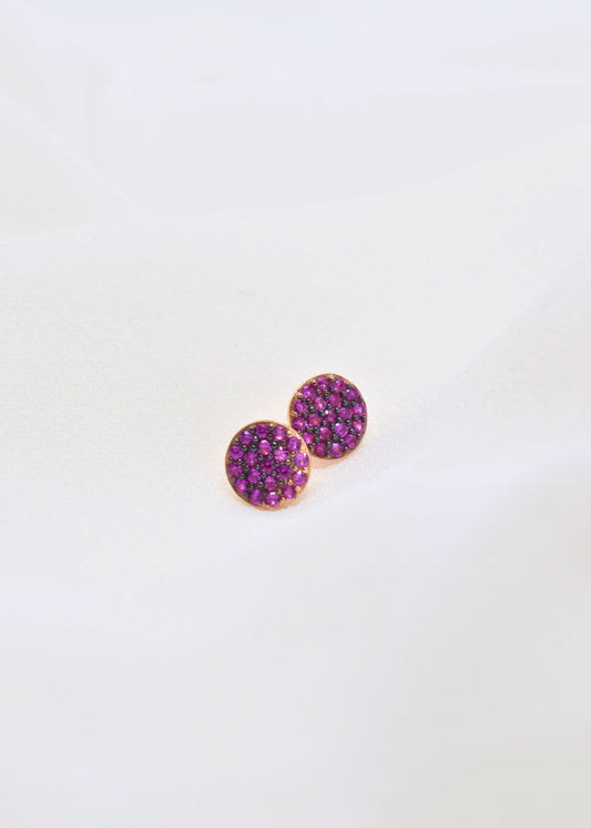 Luna Dot Studs– 925 Sterling Silver