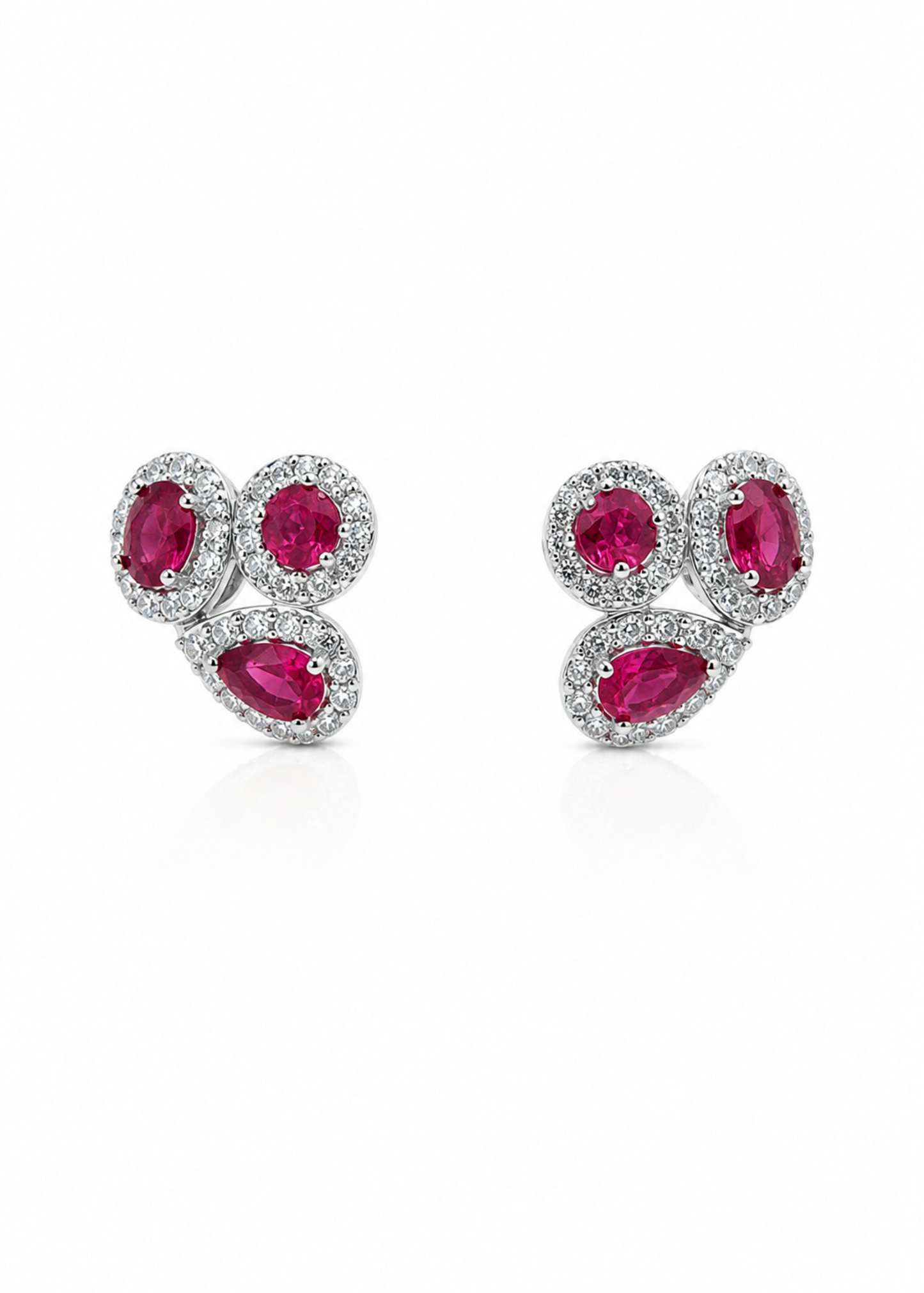Crimson Trio-925 Sterling Silver