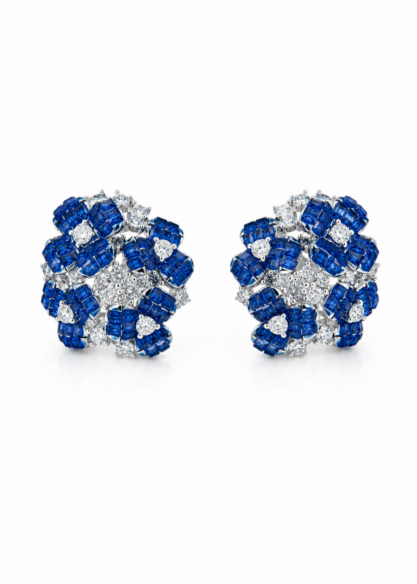 Sapphire Blossom -925 Sterling Silver