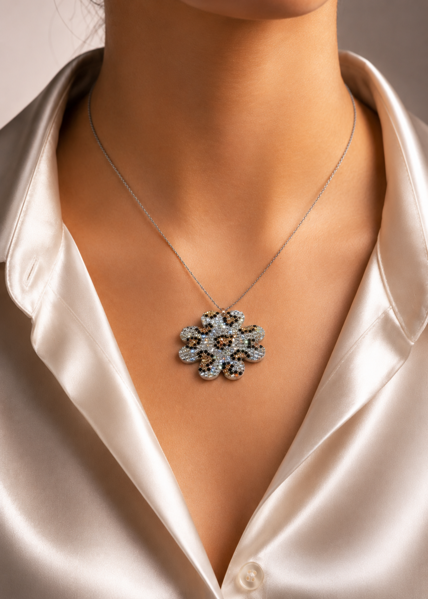 Leopard Bloom-925 Sterling Silver
