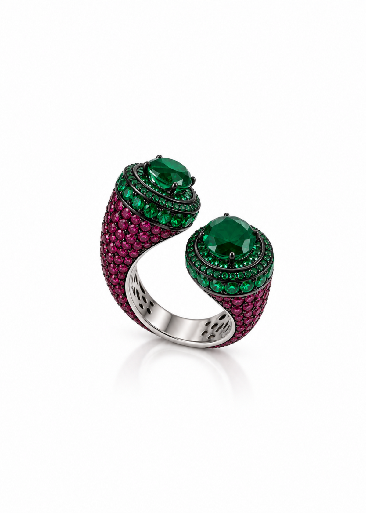 Emerald Rosé-925 Sterling Silver