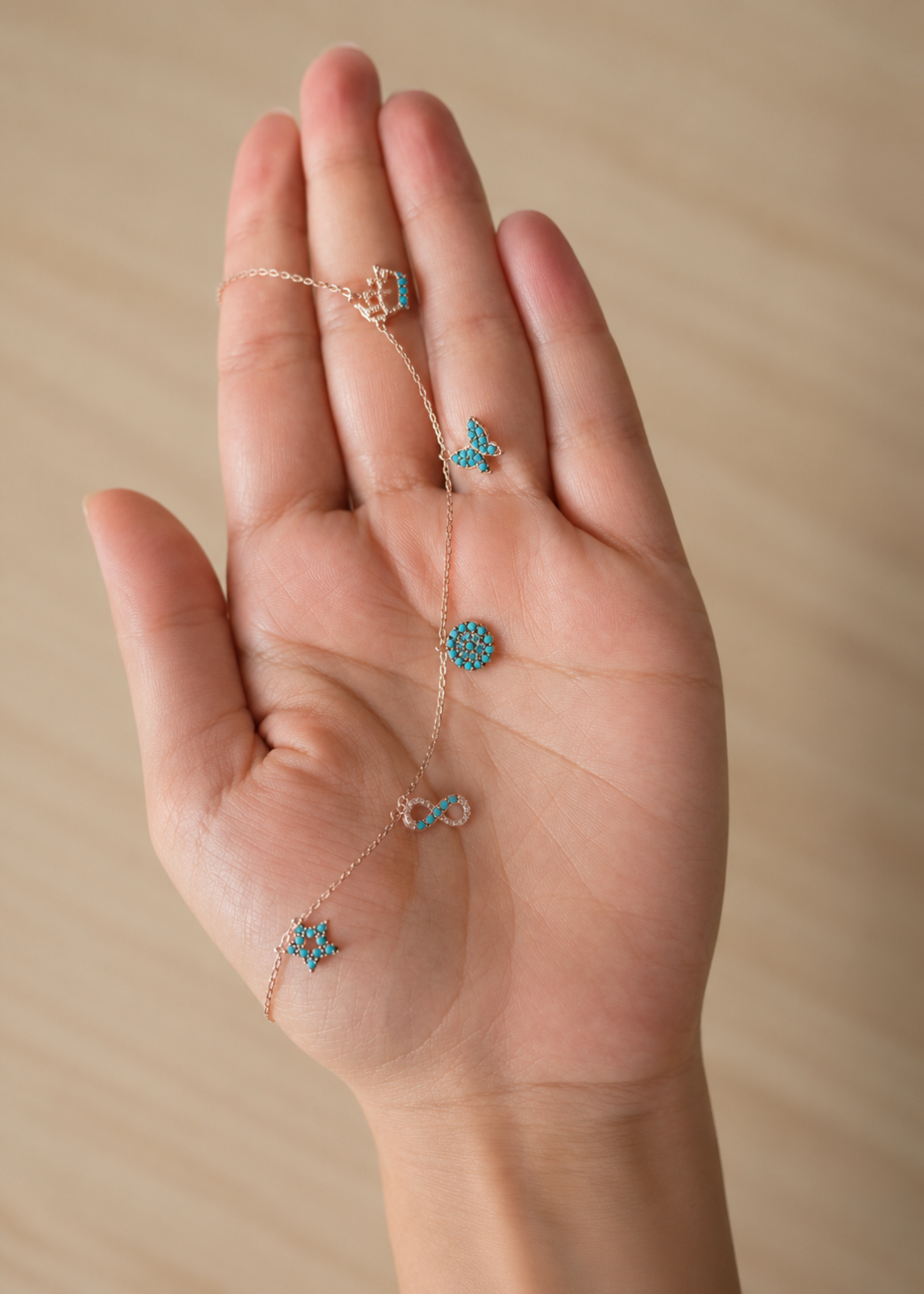 Turquoise Charm -925 Sterlıng Sılver