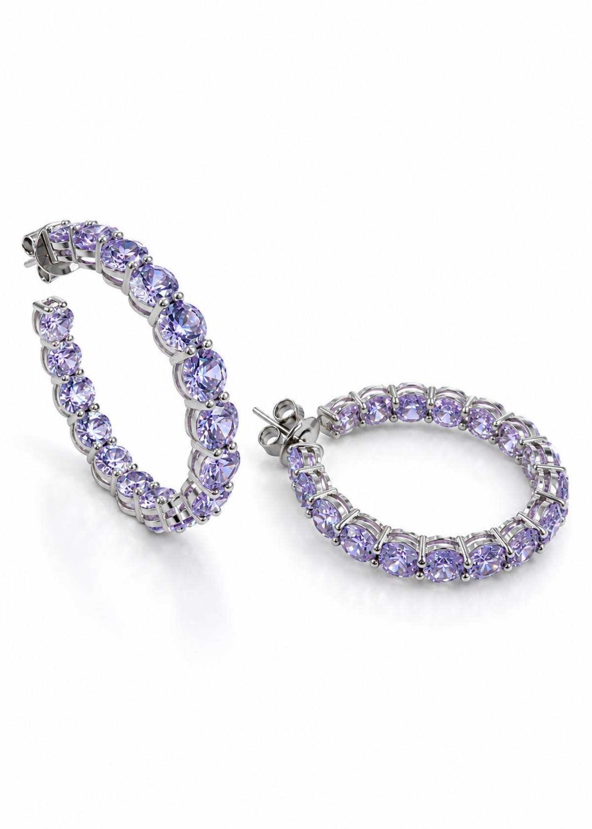 Lumière Hoop-925 Sterling Silver