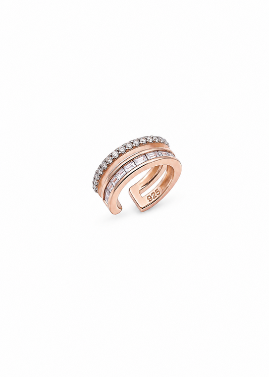 Crystal Duo– 925 Sterling Silver