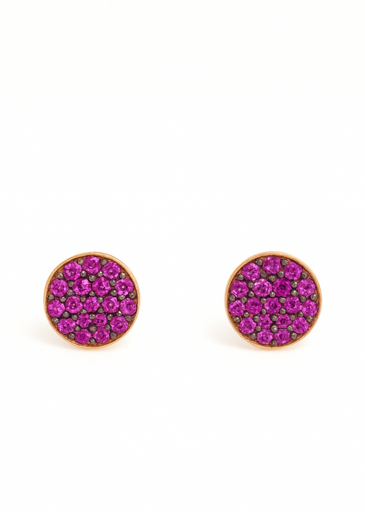 Luna Dot Studs– 925 Sterling Silver