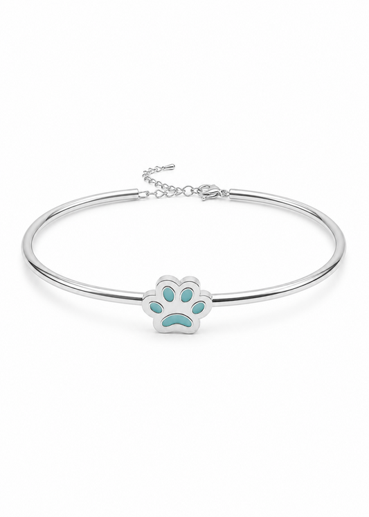 Paw Print-925 Sterling Silver