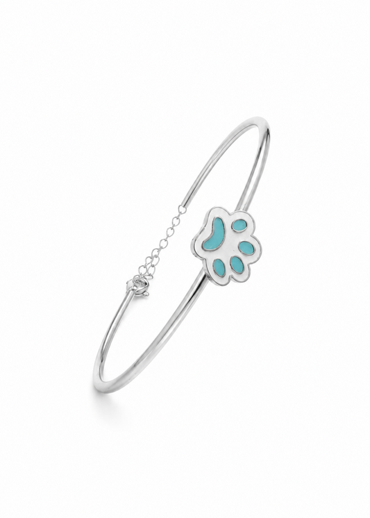 Paw Print-925 Sterling Silver
