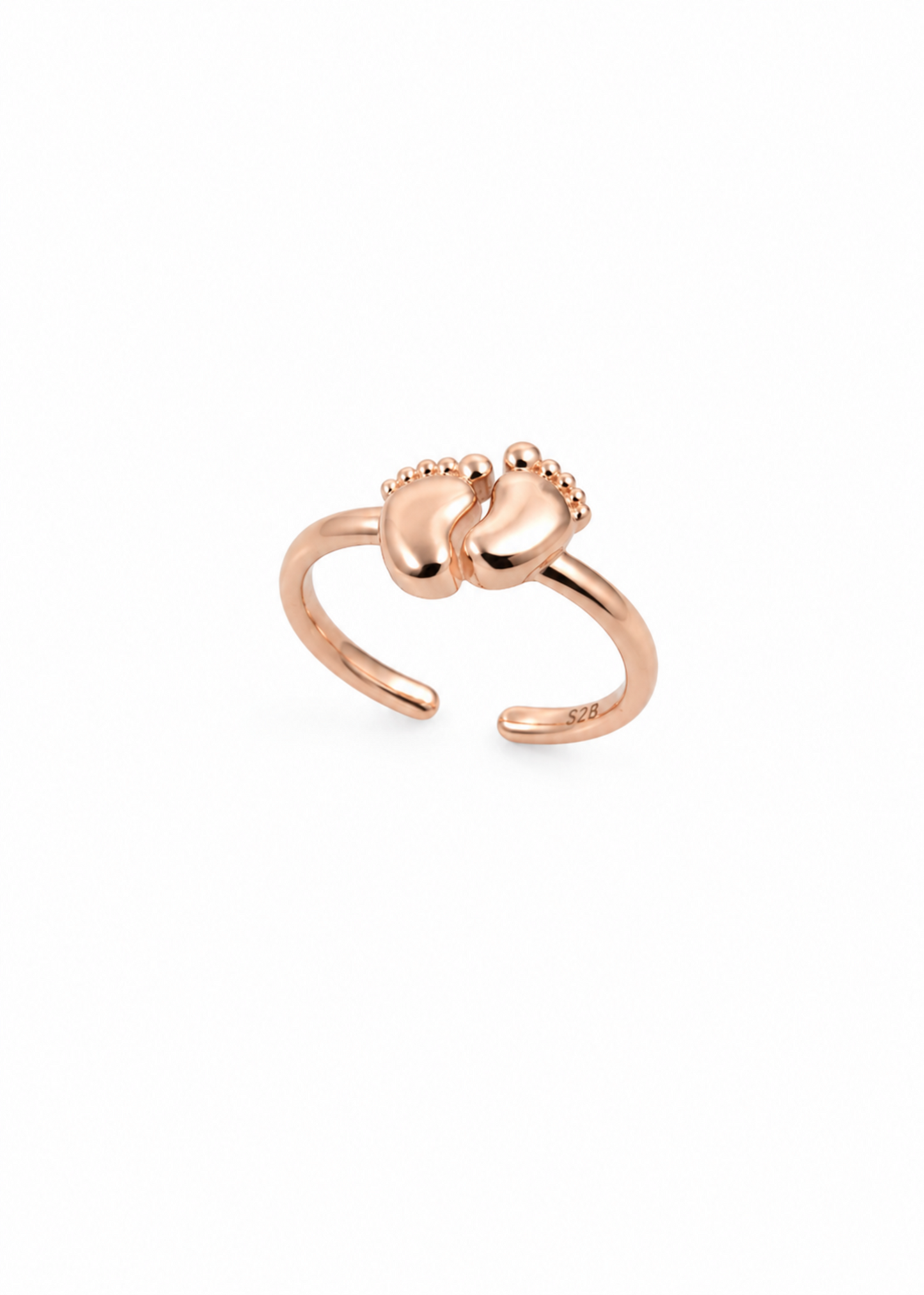 Tiny Footprints -925 Sterling Silver