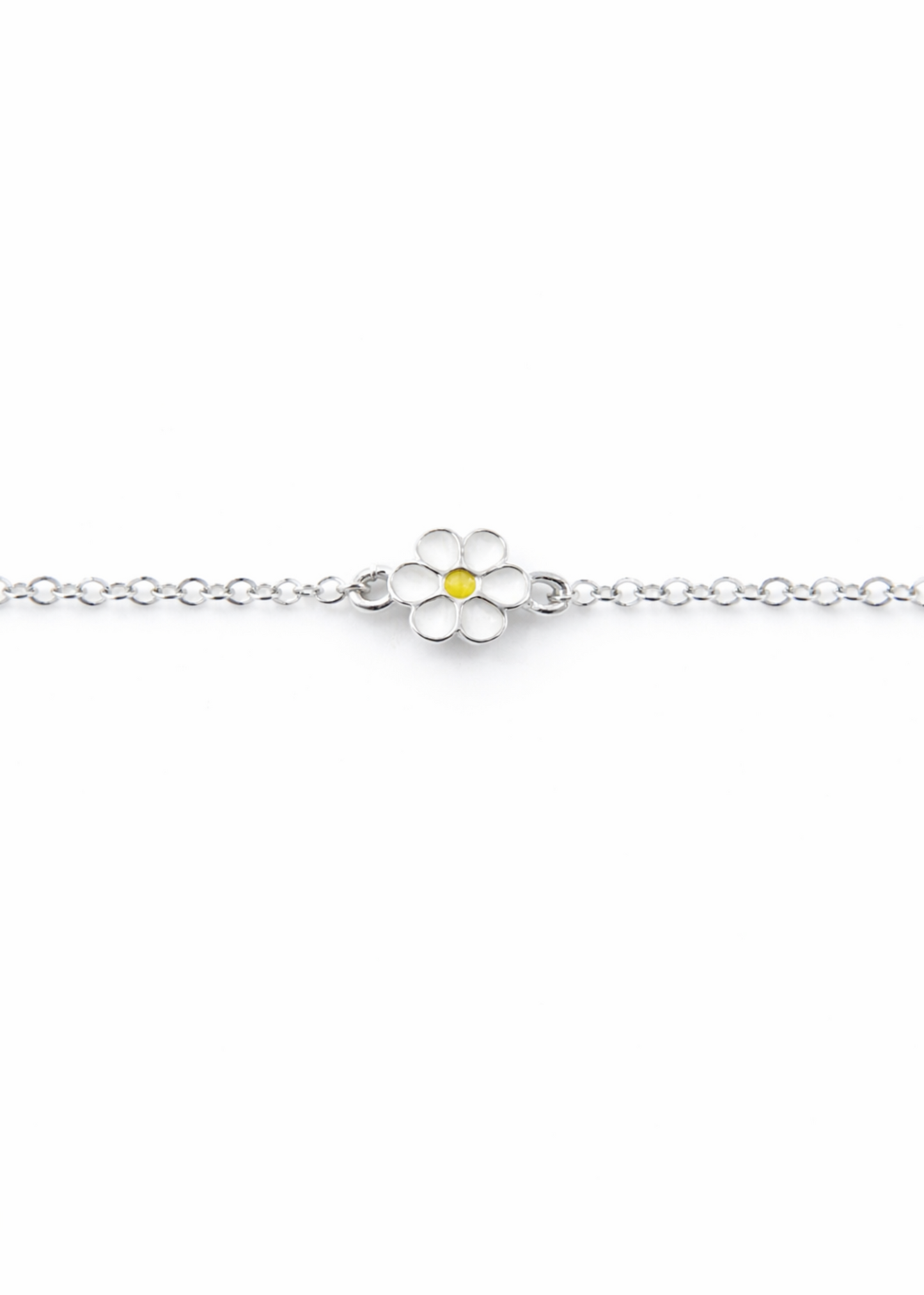 Daisy Flower Bracelet – 925 Sterling Silver
