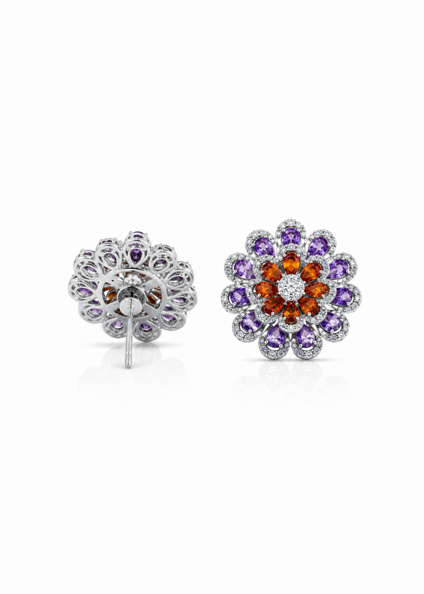 Amethyst Blossom– 925 Sterling Silver