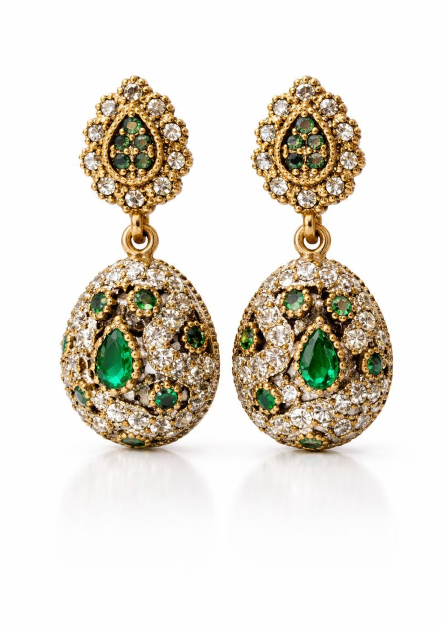 Emerald Drop- 925 Sterling Silver