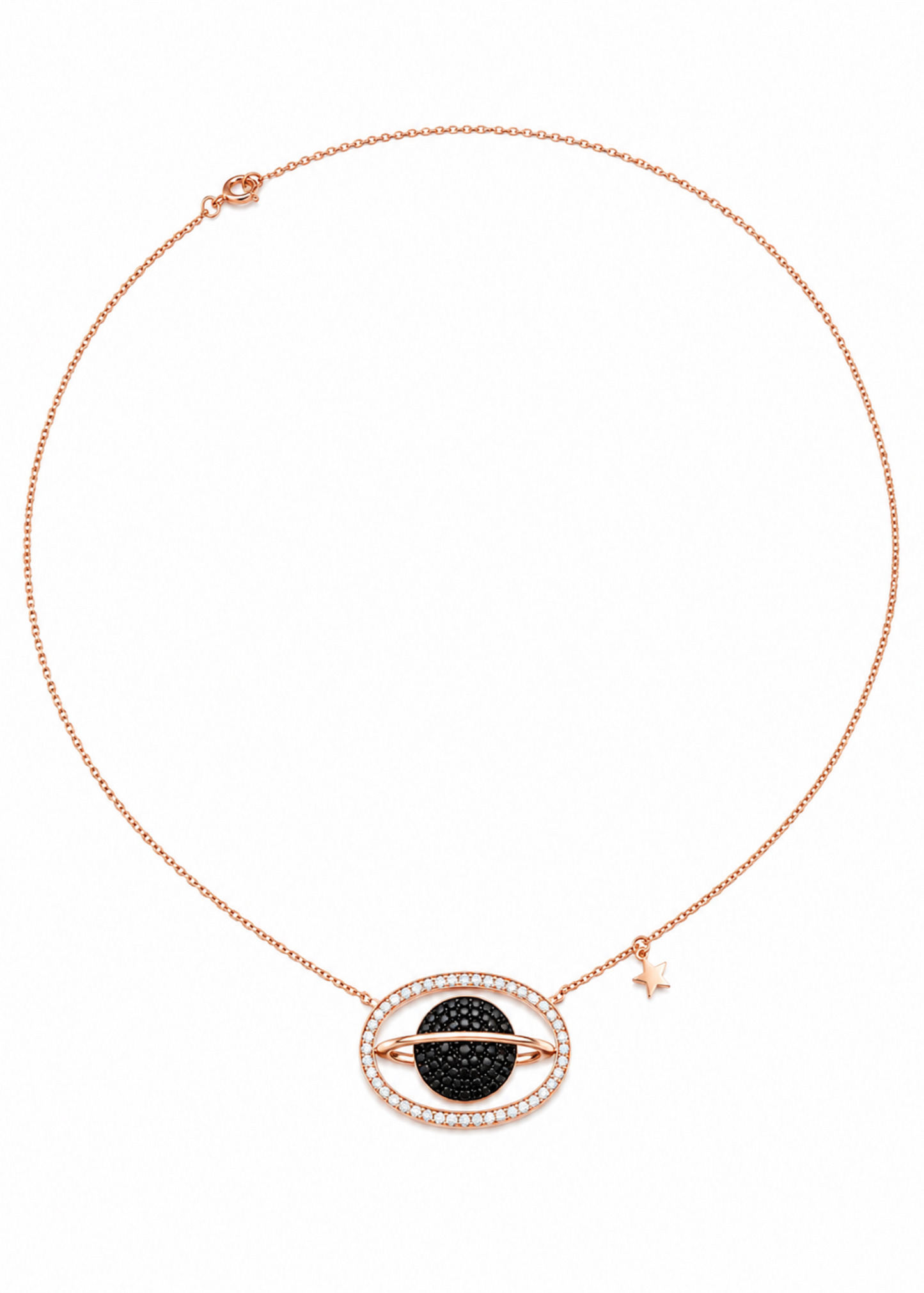 Orbit Necklace-925 Sterling Silver