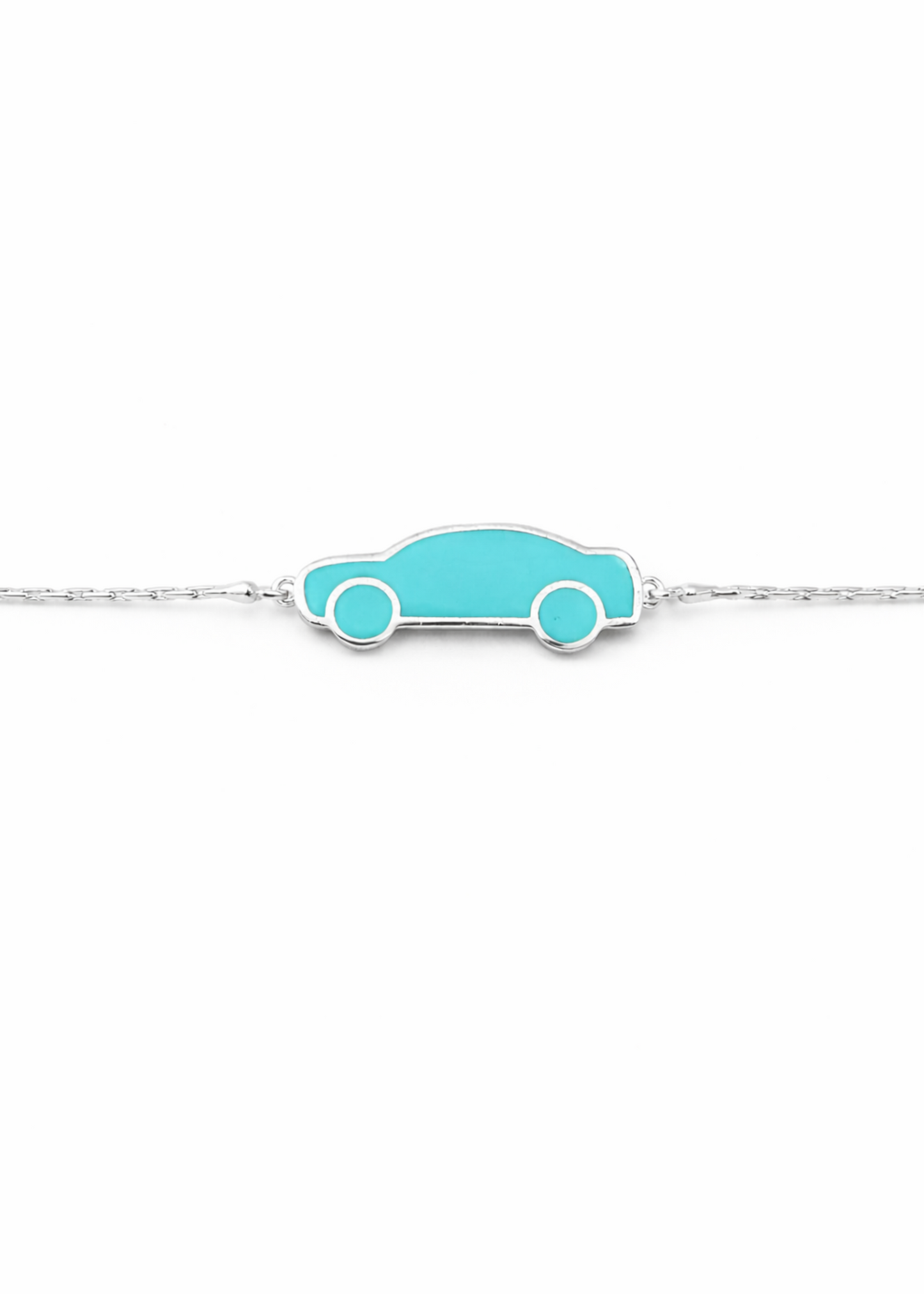 Turquoise Car – 925 Sterling Silver