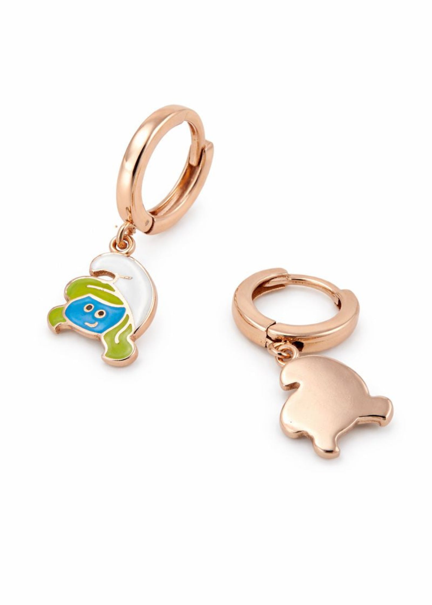 Cute Doll Hoop-925 Sterling Silver