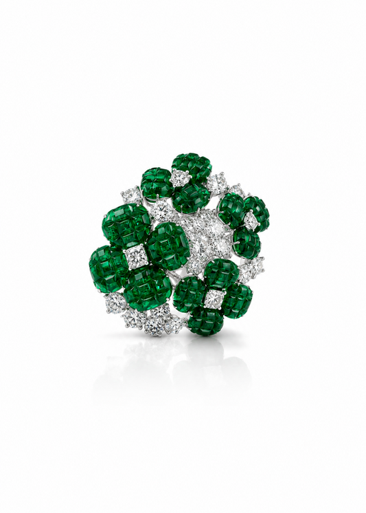 Emerald Garden-925 Sterling Silver