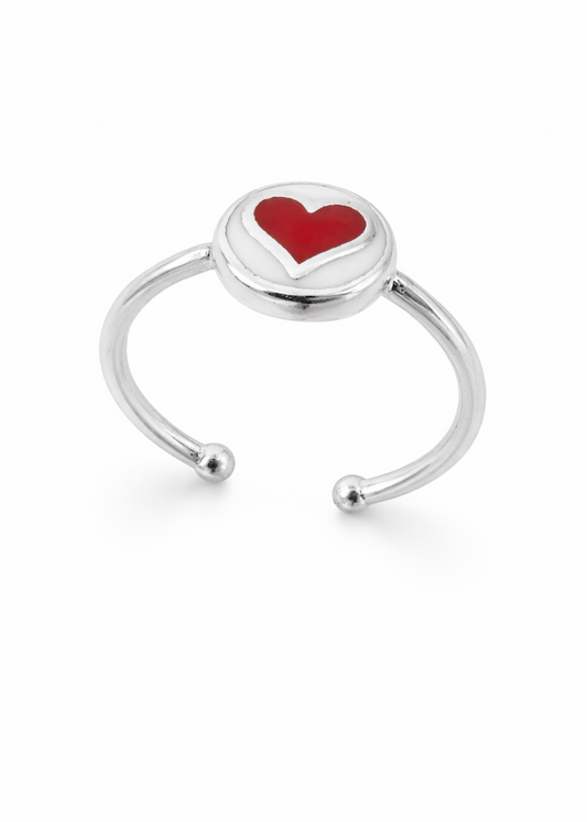 Red Heart – 925 Sterling Silver