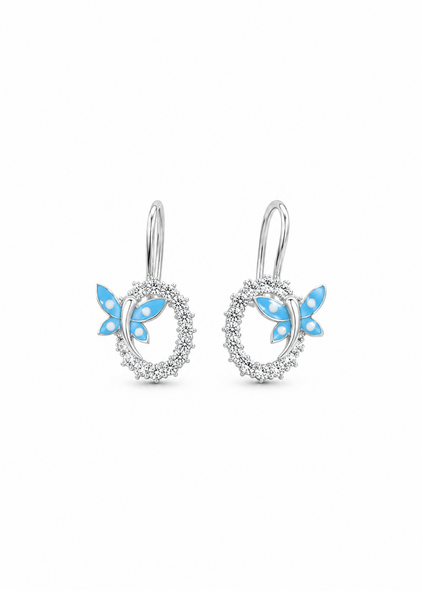 Aqua Butterfly-925 Sterling Silver