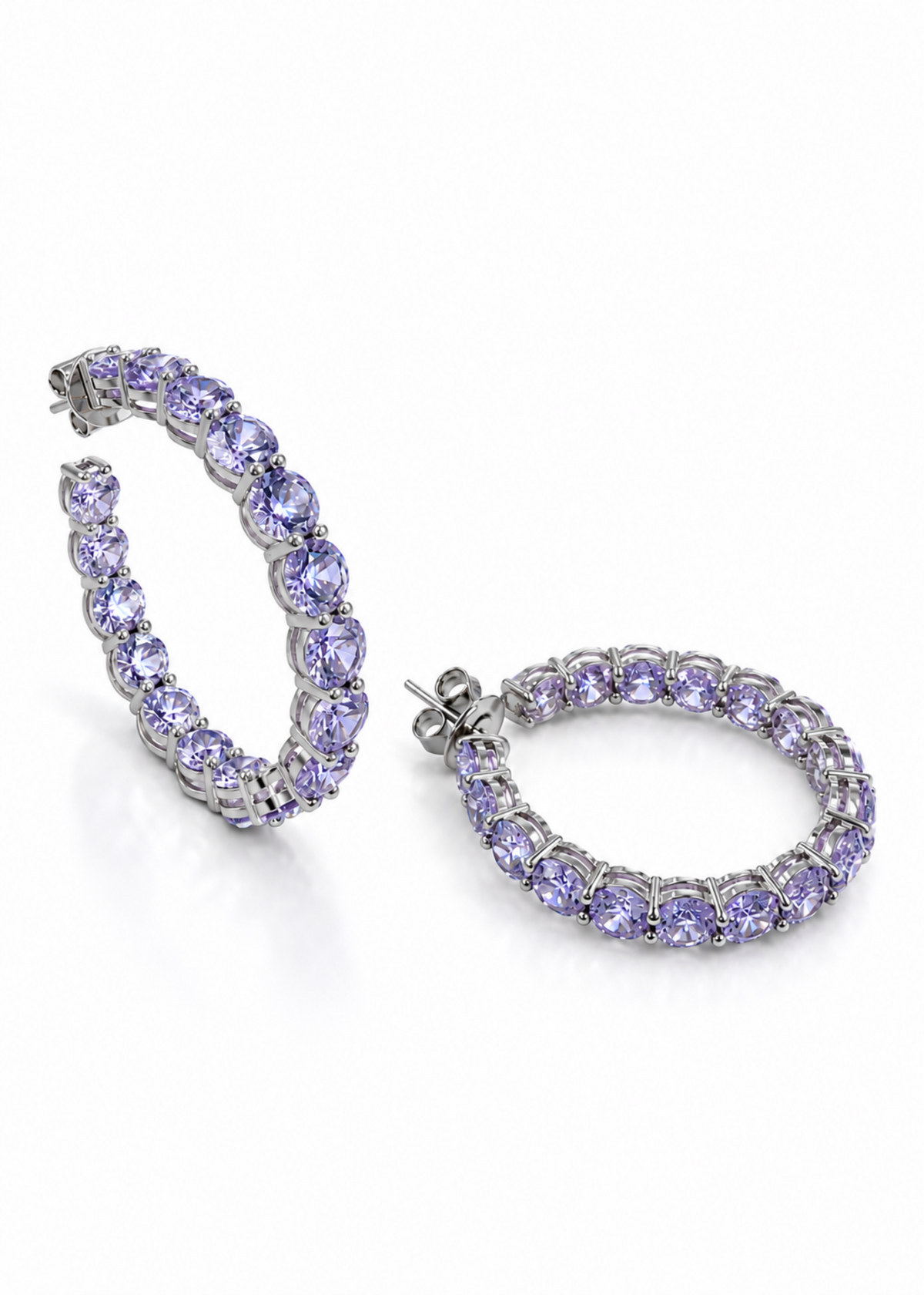 Lumière Hoop-925 Sterling Silver