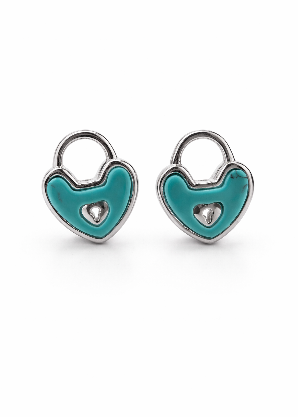 Turquoise Lock-925 Sterlıng Sılver