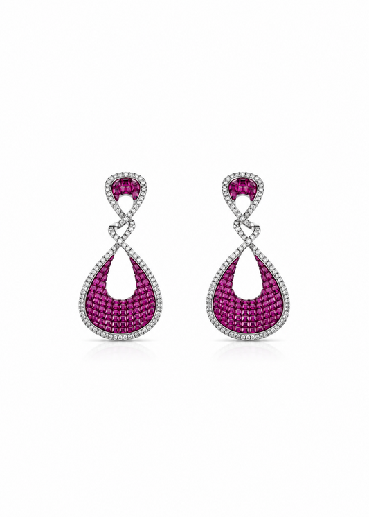 Fuchsia Infinity-925 Sterling Silver
