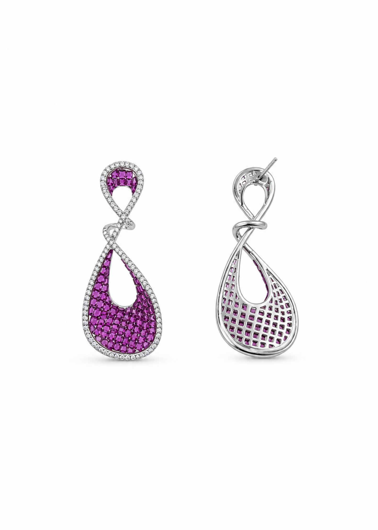 Fuchsia Infinity-925 Sterling Silver