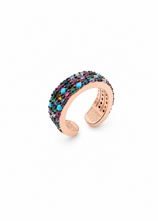 Aurora Mosaic– 925 Sterling Silver