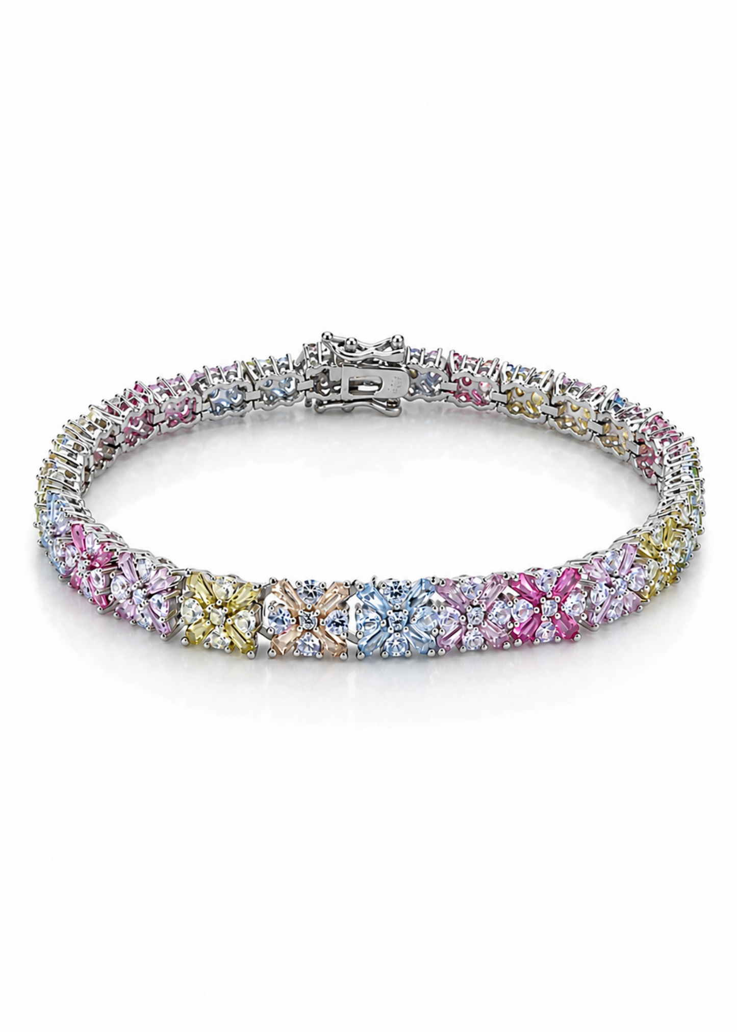 Pastel Bloom-925 Sterling Silver