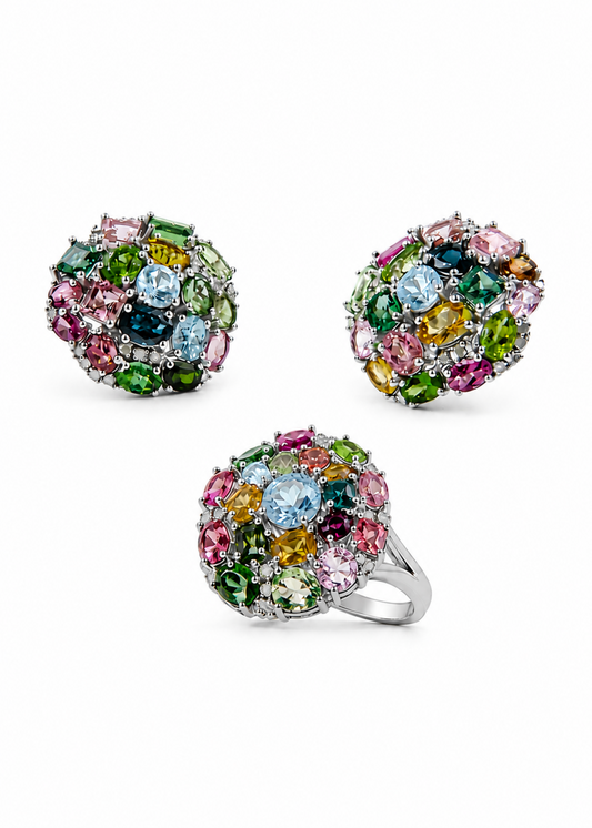 Prism Sapphire-925 Sterling Saphire