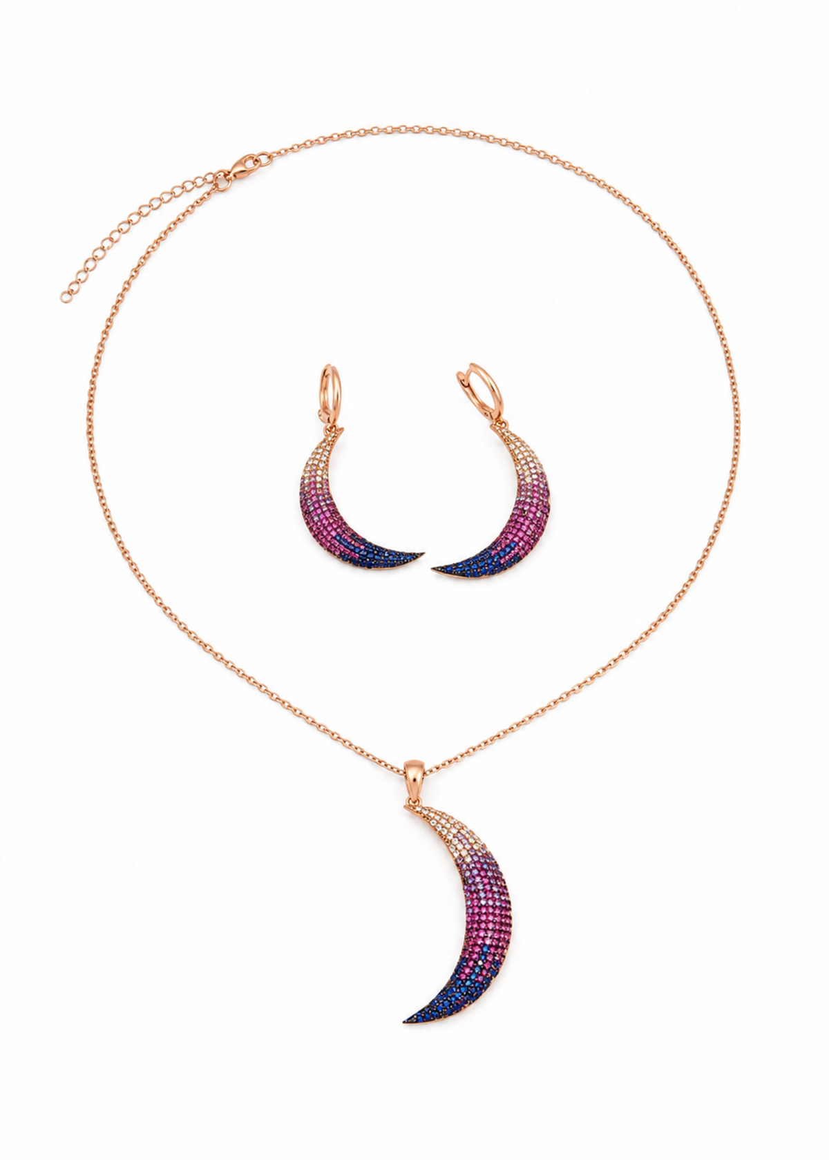 Celestial Crescent-925 Sterling Silver