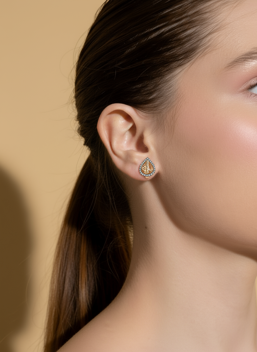 Ottoman Drop-925 Sterling Silver