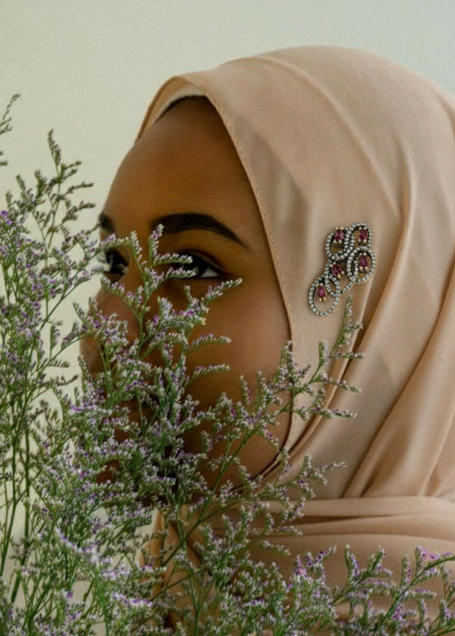 Ruby Loop-925 Sterling Silver