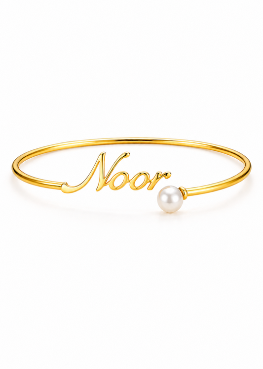 Noor Bangle-925 Sterling Silver