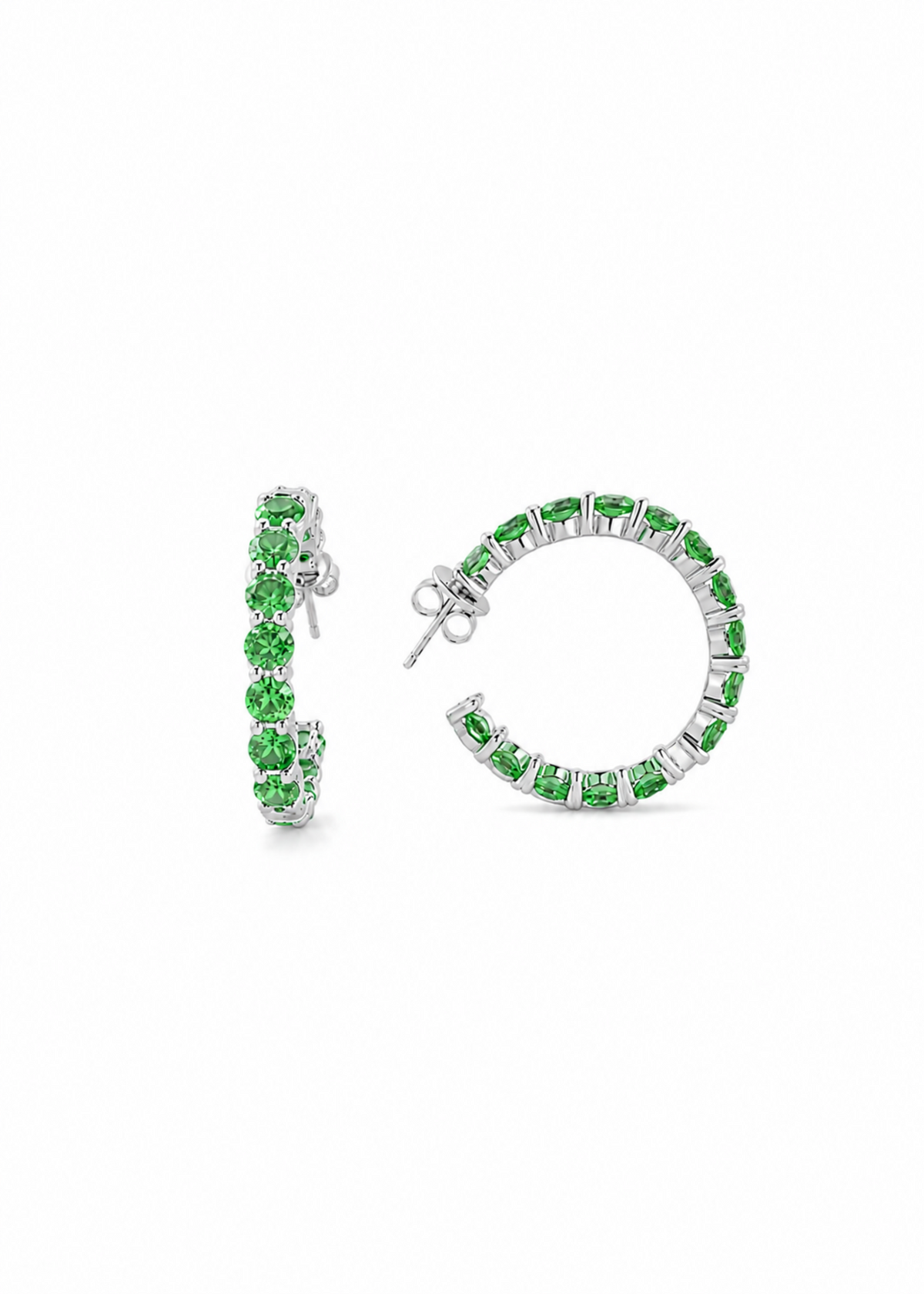 Emerald Radiance– 925 Sterling Silver
