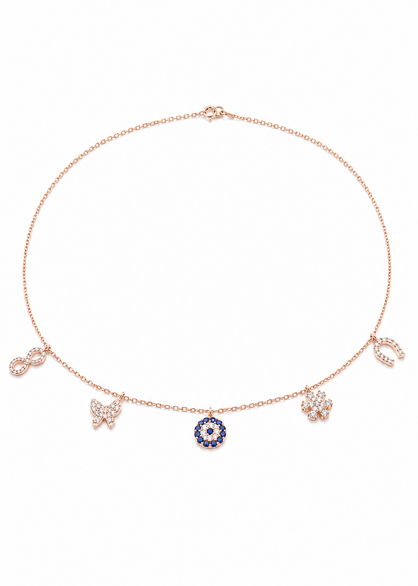 Sıngle eye charm-925 Sterlıng Sılver
