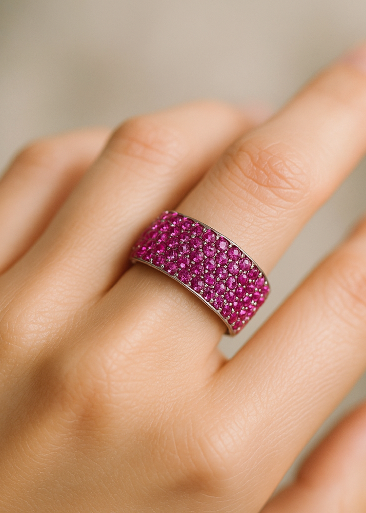 Pink Blush- 925 Sterling Silver