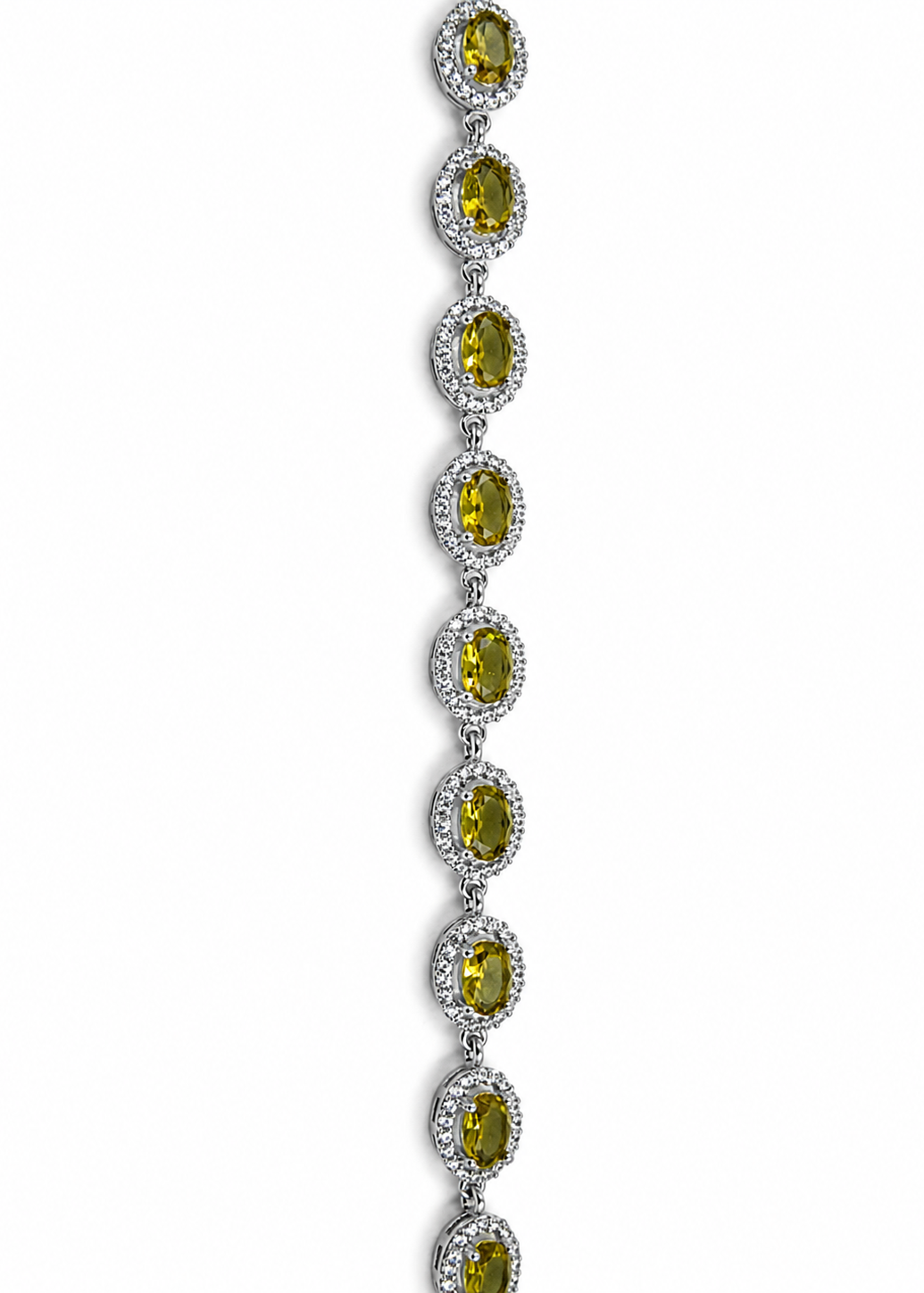 Halo Tennis-925 Sterling Silver