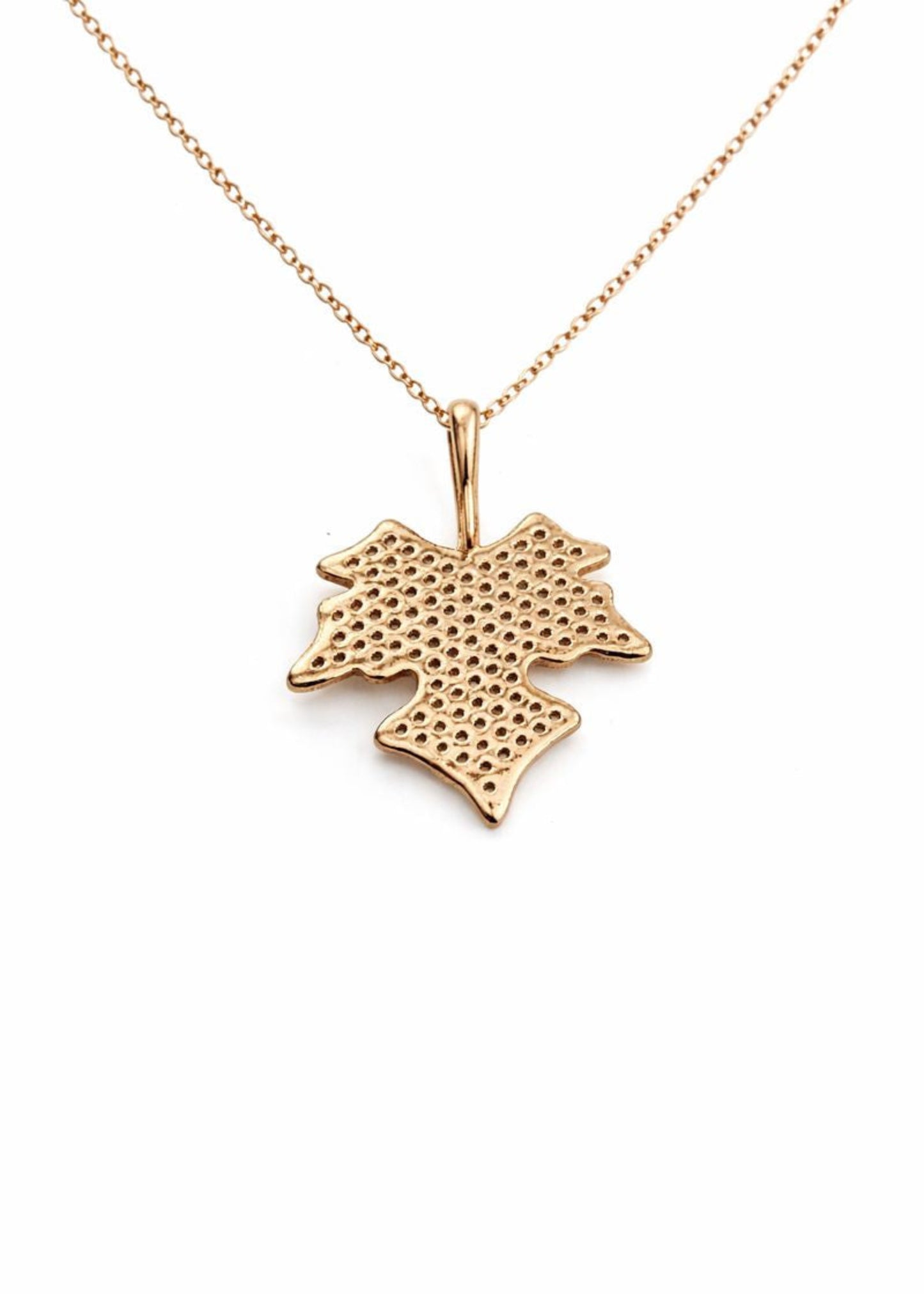 Black & Gold Leaf-925 Sterling Silver