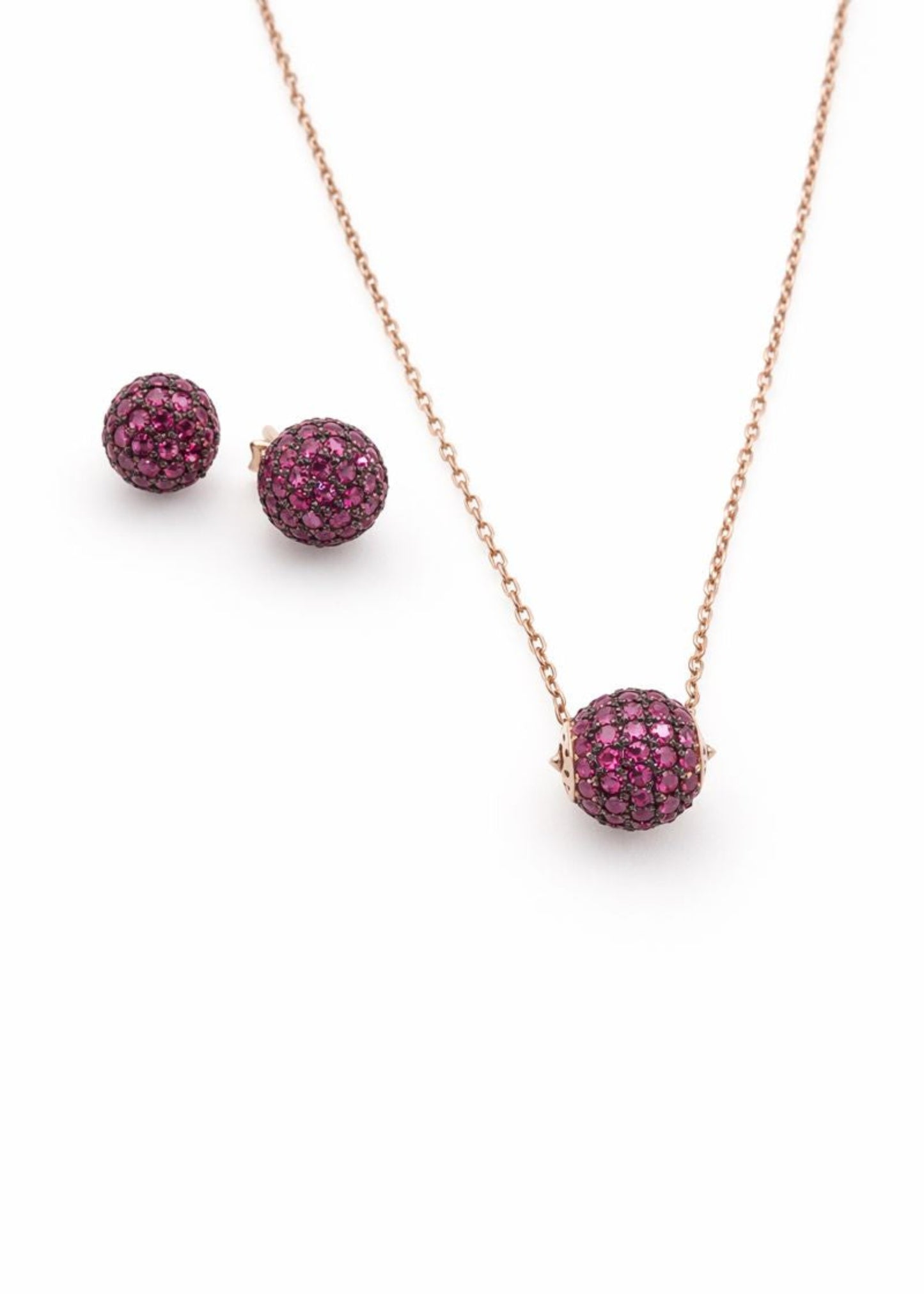 Rose Blush Set- Sterling Silver