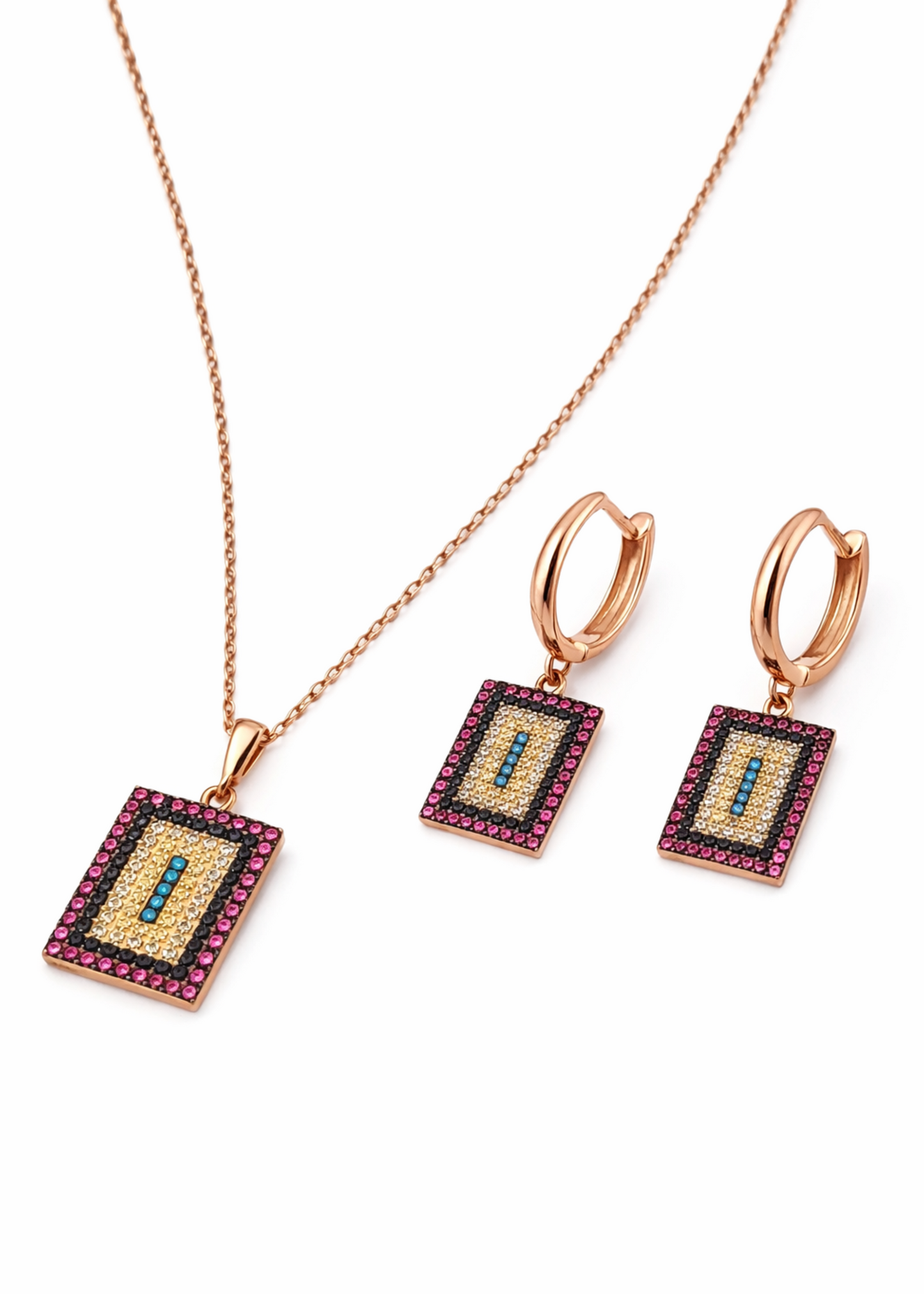 Royal Mosaic-925 Sterling Silver