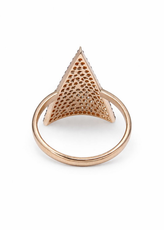 Triangle Zircon-925 Sterling Silver