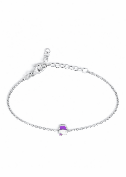 Purple Kitty – 925 Sterling Silver