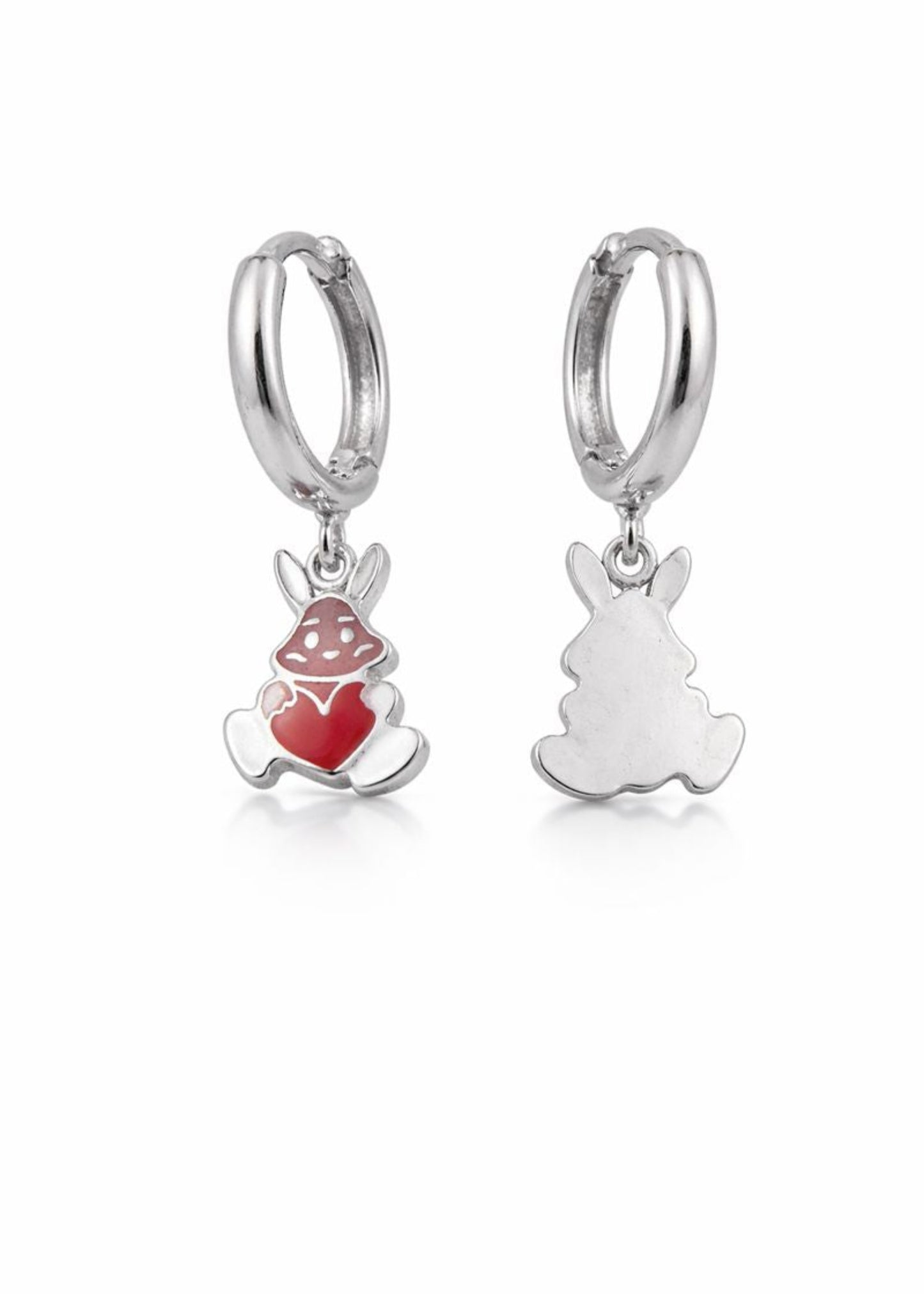 Bunny Hoop  -925 Sterling Silver