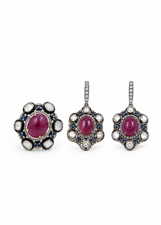Ruby Opal-925 Sterling Silver