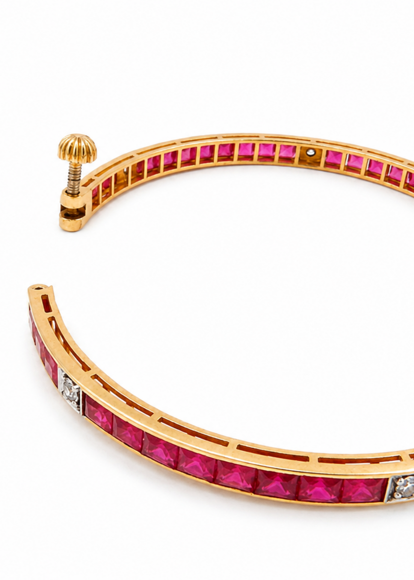 Regal Ruby Tennis Bangle