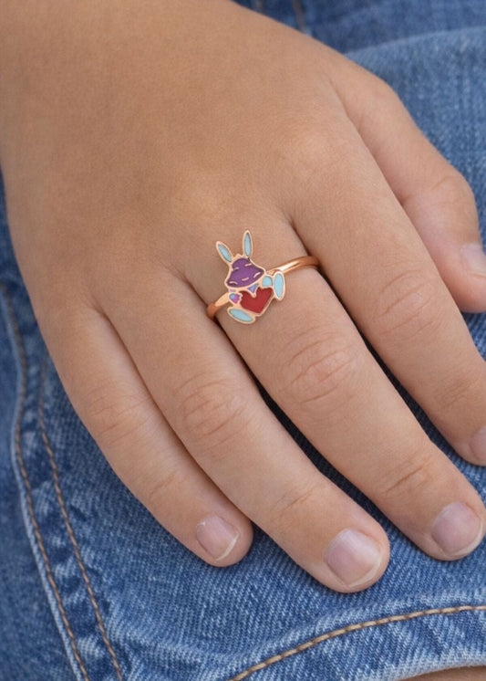 Red Bunny-925 Sterling Silver