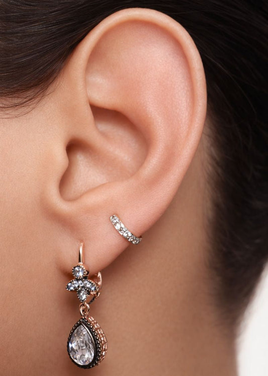 Noir Drop-925 Sterling Silver